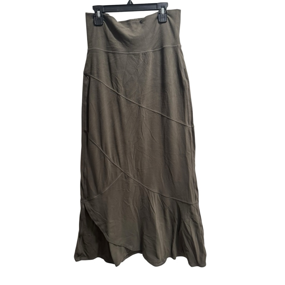 Athleta Maxi Skirt, Hunter Green, size Small, EUC